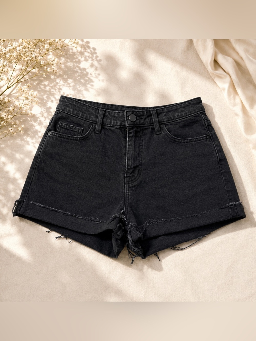 Universal Thread Dark Blue Denim Shorts